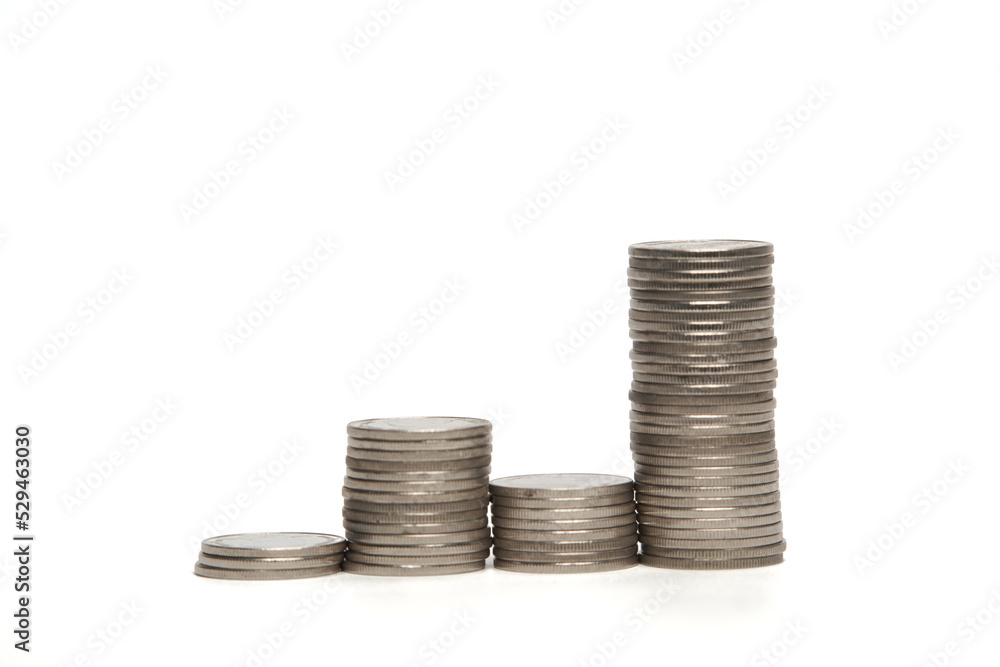 Return on investment and growing savings income concept Return on investment and growing savings income concept