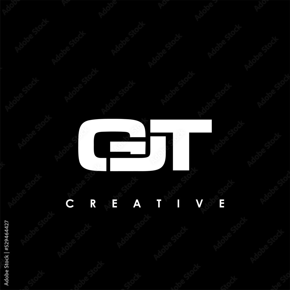 GJT Letter Initial Logo Design Template Vector Illustration GJT Letter Initial Logo Design Template Vector Illustration