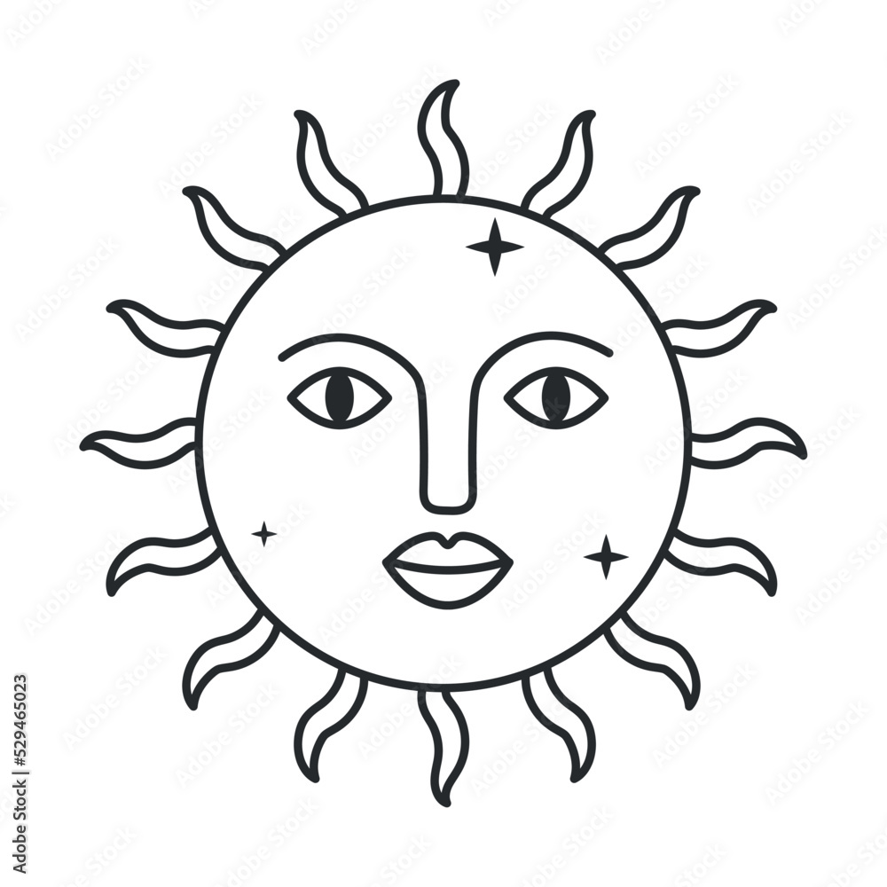 mystic sun icon mystic sun icon
