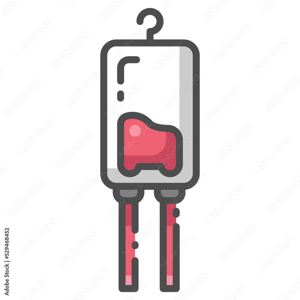 saline line color icon