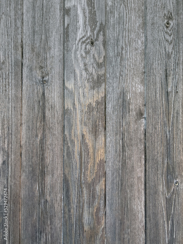 Wood texture background. Vertical grey wooden planks.