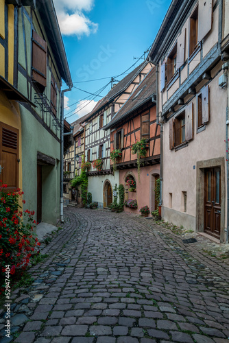 Street scene in Eguisheim France