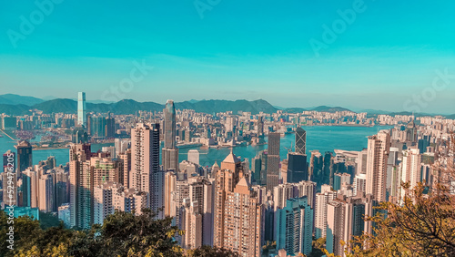 Stunning views of Hong Kong from The Peak Tower, Sky Terrace 428 Hong Kong