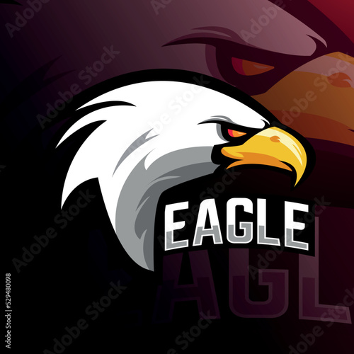 sport eagle logo template