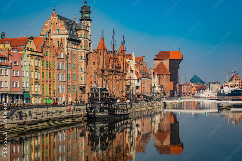 Gdansk is a major tourist destination in Poland