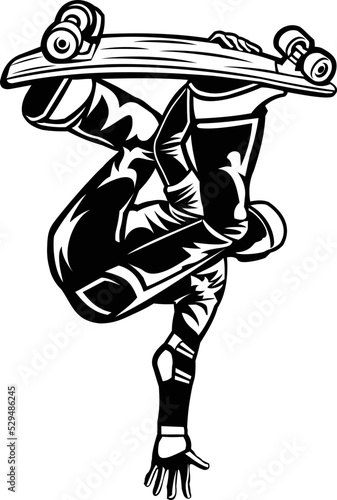 silhouette of a skateboarder