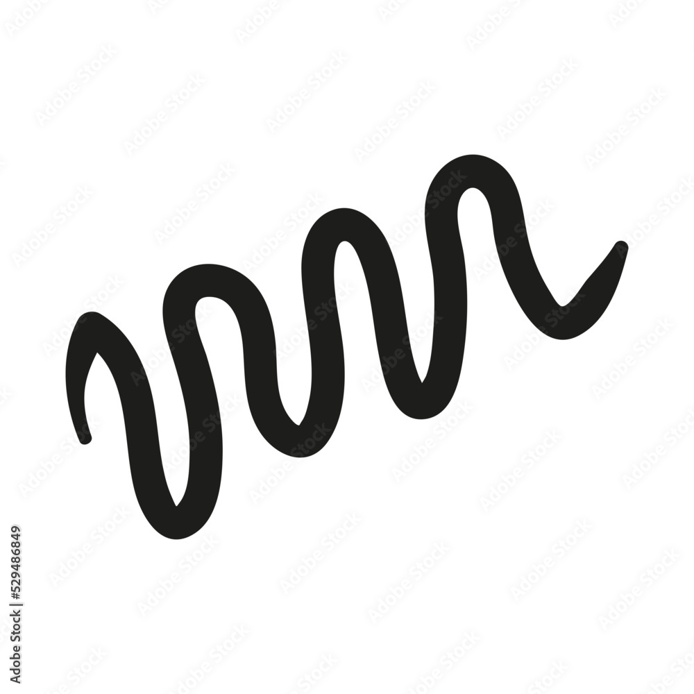 abstract modern scribble line shape doodle abstract modern scribble line shape doodle