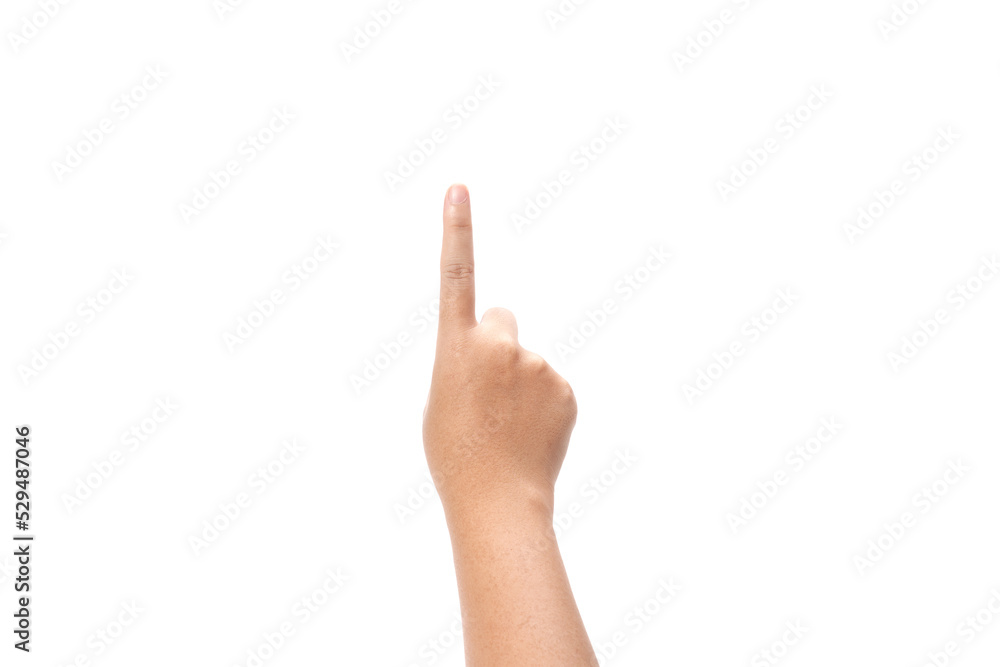 right hand isolated on white background right hand isolated on white background