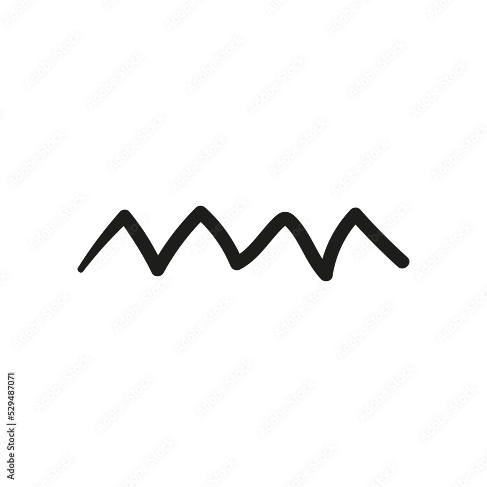 abstract modern scribble line shape doodle abstract modern scribble line shape doodle