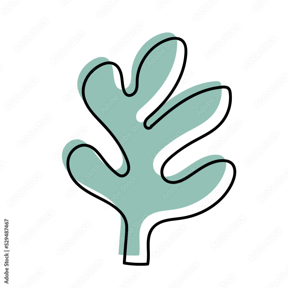 abstract modern organic shape doodle abstract modern organic shape doodle