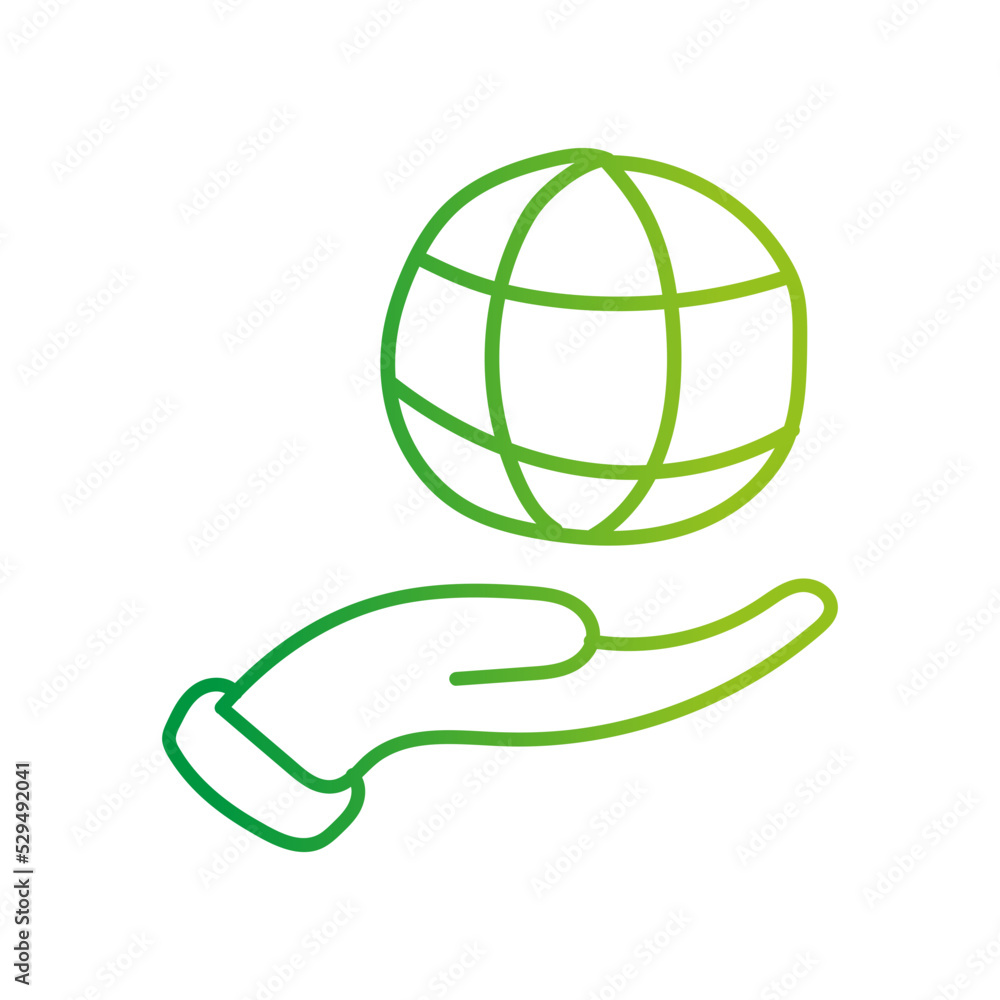 earth day go green gradient doodle earth day go green gradient doodle