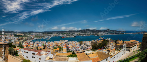 Fototapeta Naklejka Na Ścianę i Meble -  Ibiza Town, Balearic Islands, Spain