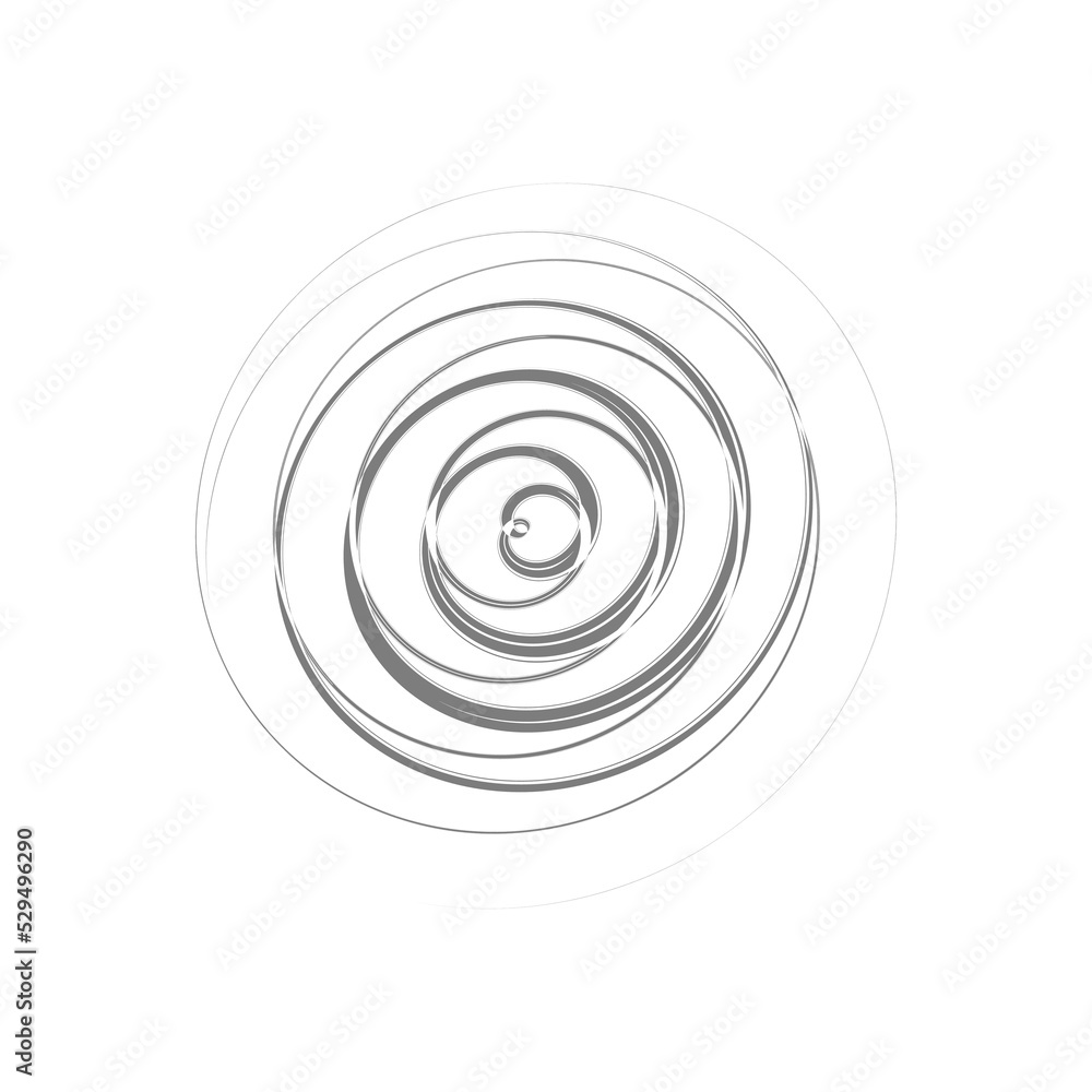 spiral circle isolated on white background spiral circle isolated on white background