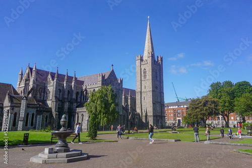 Photography Dublin, Ireland: Saint Patrick’s Cathedral, founded in 1191 as a Roman Catholic Cathedral, is currently the national cathedral of the Church of Ireland