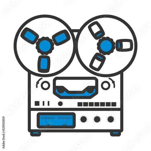 Reel Tape Recorder Icon