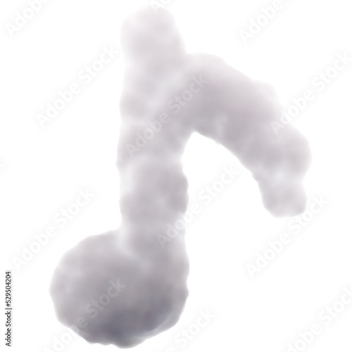 Cloudy Music Note