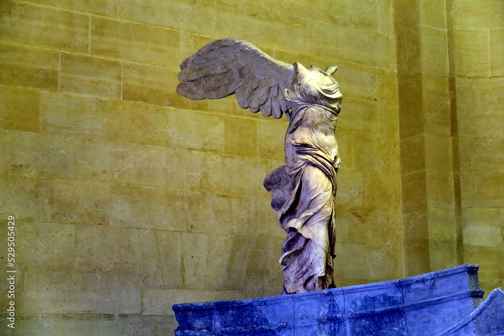 Victoire de Samothrace. Marbre grec d'époque hellénistique (début du