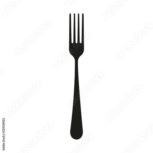 Fork. Vector image.