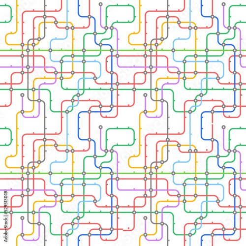 Abstract city transport schemeю vector background