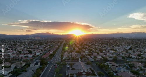 Sunset In Las Vegas