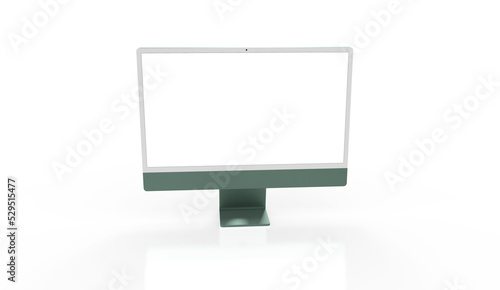 Mockup of modern desktop co...