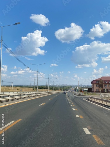 highway in the city