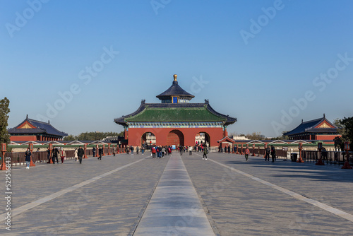 Temple of Heaven ancient building in Beijing