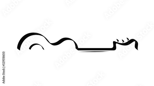 acoustic guitar layout