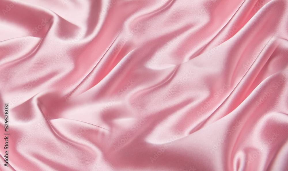 Obraz premium fabric texture background, detail of silk or linen pattern.