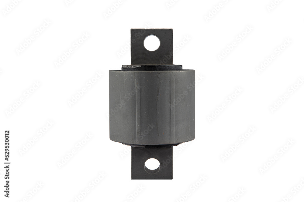 Silent block jet bar, for truck, isolated on white background. spare parts. Silent block jet bar, for truck, isolated on white background. spare parts.