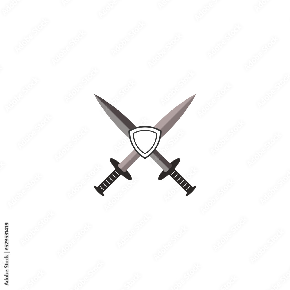 sword icon vector illustration
