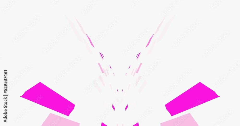 3d render with pink and white abstract background 3d render with pink and white abstract background