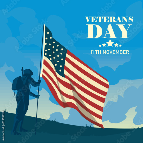 veterans day poster