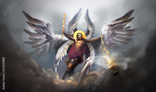 Seraphim angel that is close to God