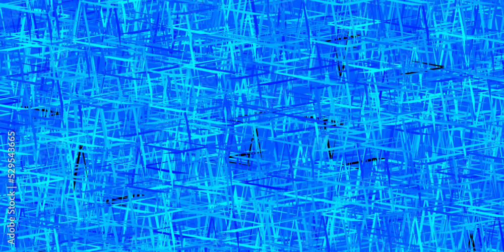 Dark BLUE vector template with repeated sticks. Dark BLUE vector template with repeated sticks.