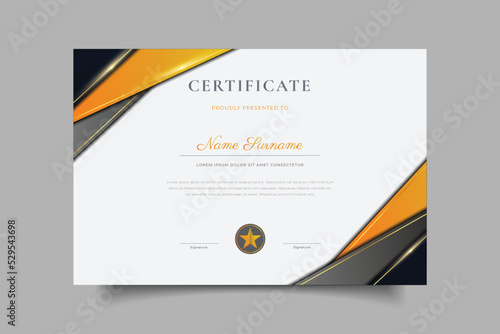 certificate template design