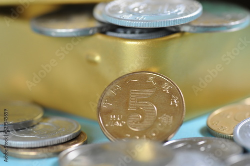 The Chinese coins, the concept of finance.