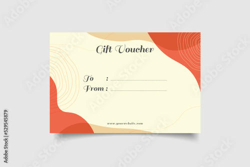 gift voucher card template