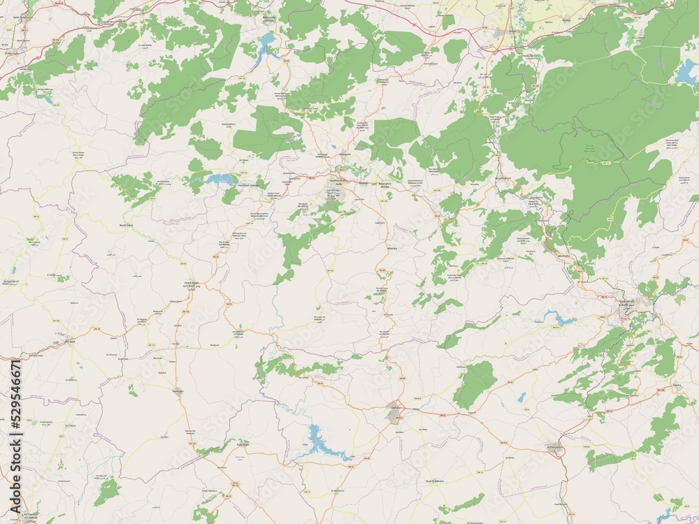 Guelma, Algeria. OSM. No legend Guelma, Algeria. OSM. No legend