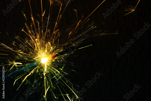 Wallpaper Mural A sparkler is a firework that glows and sparks Torontodigital.ca