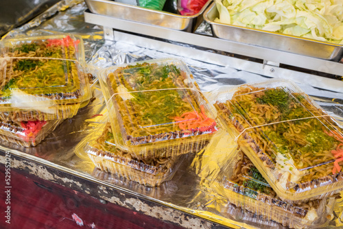 お祭り 　出店 　お好み焼き　焼きそば 　卵焼き　屋台 　縁日