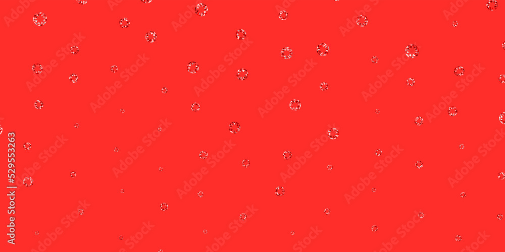 Light red vector background with spots. Light red vector background with spots.