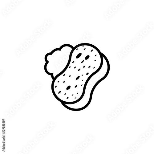 sponge icon vector design templates