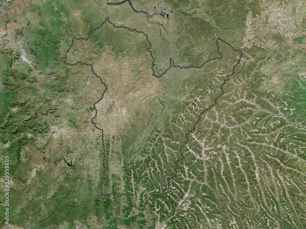 Bie, Angola. High-res satellite. No legend Bie, Angola. High-res satellite. No legend