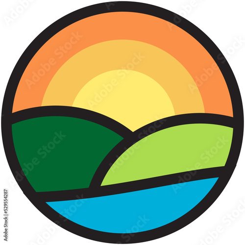 Landcape illustration