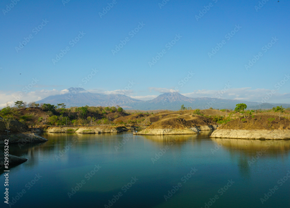 Amazing landscape around Waduk Bajulmati in Situbondo, East Java, Indonesia. Amazing landscape around Waduk Bajulmati in Situbondo, East Java, Indonesia.