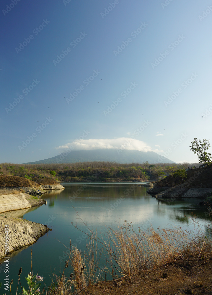 Beautiful View Around Waduk Bajulmati, Situbondo, Indonesia. Beautiful View Around Waduk Bajulmati, Situbondo, Indonesia.