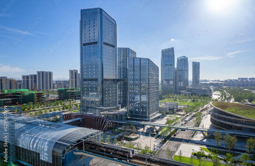 xi'an city skyline