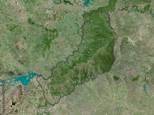 Misiones, Argentina. High-res satellite. No legend