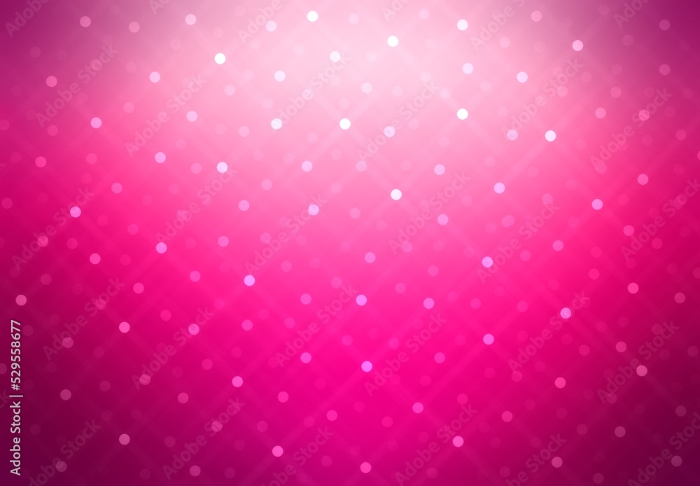 Pink twinkles glittering shiny background. Glare textured illustration for festive decor.